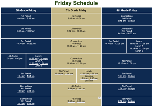 Fri Schedule